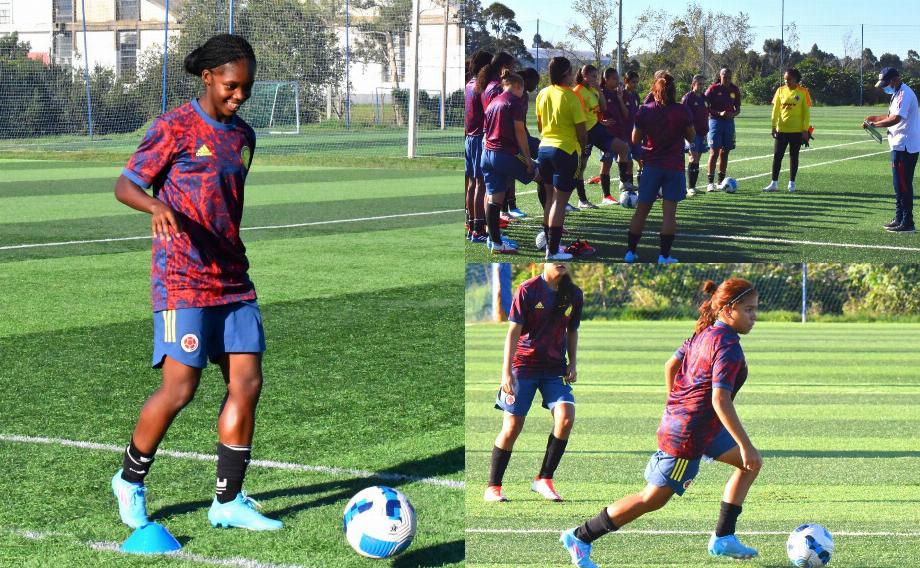 Ce jeudi est le début de l'équipe colombienne dans le sous-17 féminin sud-américain de l'Uruguay