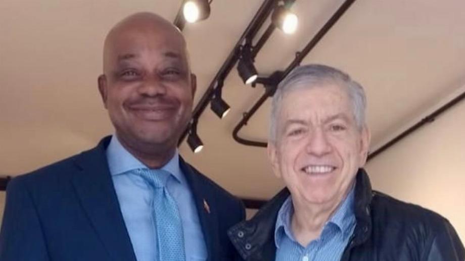 C'était la conversation entre César Gaviria et le candidat présidentiel Luis Gilberto Murillo