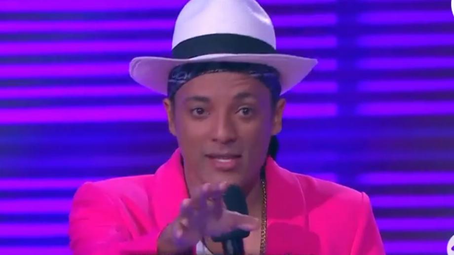 'Mon nom est: 'Bruno Mars' a avoué qu '"il ne méritait pas d'être" dans la compétition