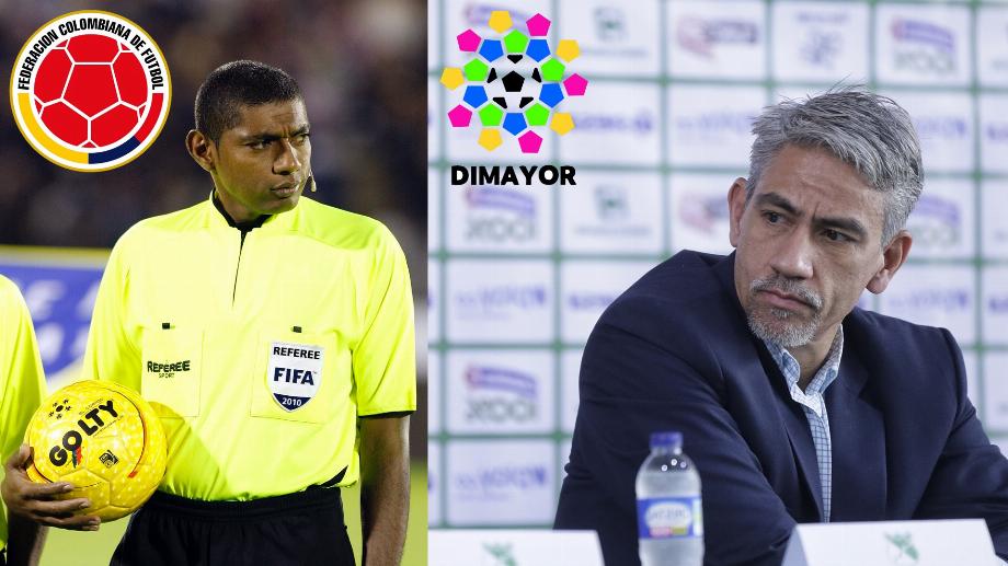 Marco Caicedo a blâmé l'arbitre Ímer Machado pour les problèmes du football professionnel colombien