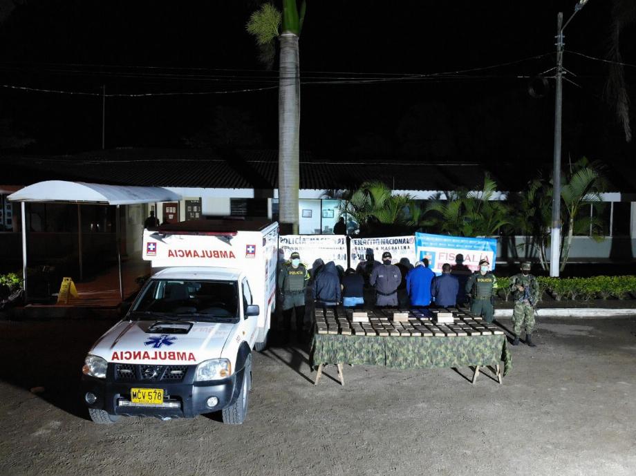 Une ambulance transportant de la cocaïne de Mocoa (Putumayo) à Pitalito (Huila) est tombée