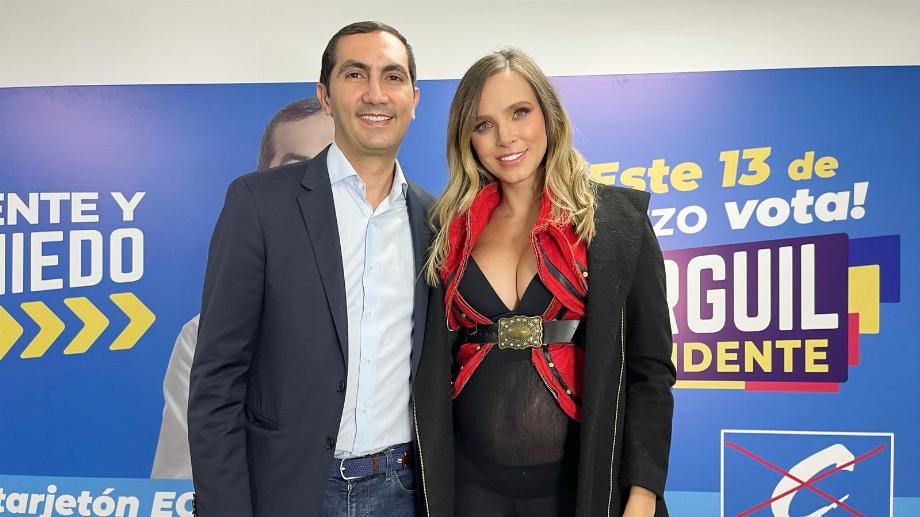 Elizabeth Loaiza rejoint la campagne présidentielle de David Barguil pour obtenir des votes contre l'avortement