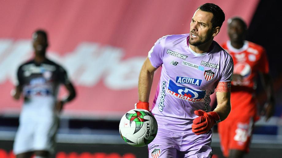 "C'est un championnat, d'une certaine manière, médiocre", Sebastián Viera, gardien du Junior FC, sans filtre face au football colombien