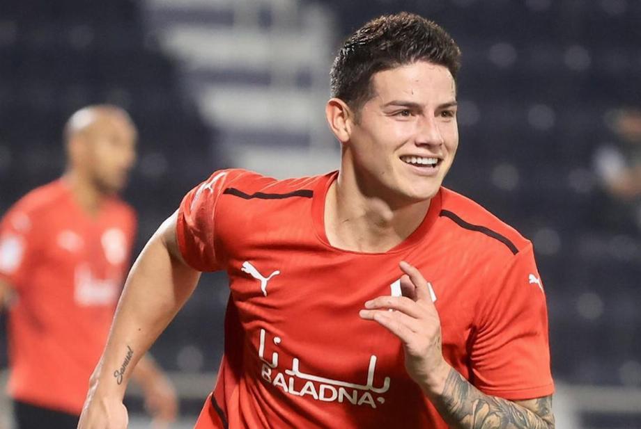 James Rodríguez éliminé avec Al Rayyan de la Emir Cup